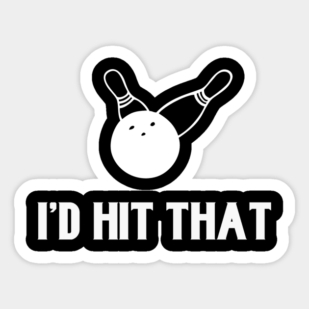 ID Hit that Bowling Sticker by jmgoutdoors